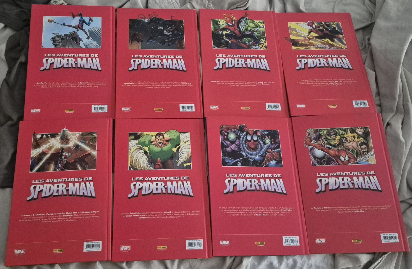 Fumetti: LES AVENTURES DE SPIDERMAN TOME 1 À 8 MARVEL COMICS 2024-25 – Usato da Grand-Lancy venduto da luc111 2