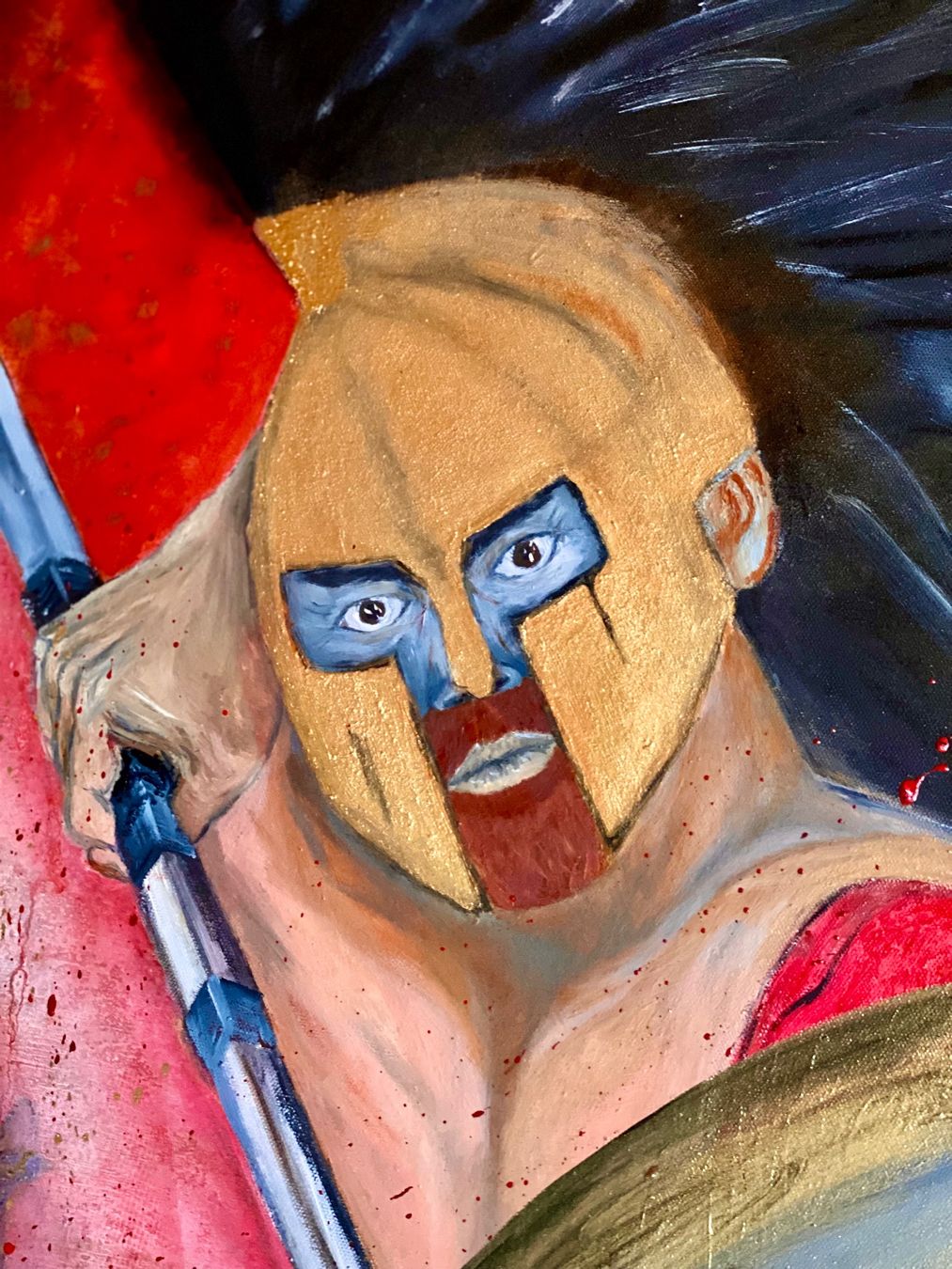 Dipinti: Oil Bild Sparta/Kunst Doks – Nuovo e nell'imballaggio originale da Beromünster venduto da dok_b8mf 6