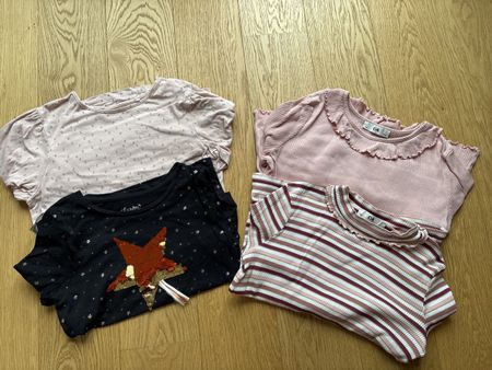 Lot de 4 pulls fille, taille 140 (10 ans)