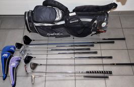 Satz Golfschläger / ensemble de clubs de golf