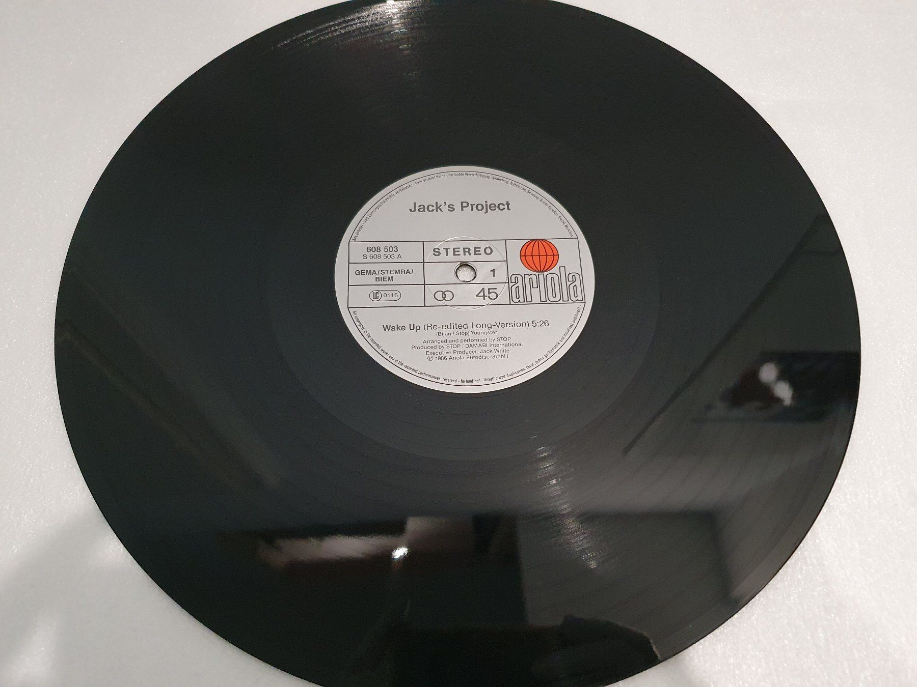 Schallplatten: Jack's Project Performed By Stop – Wake Up – Gebraucht aus Uster von Vinyl-Leidenschaft 2
