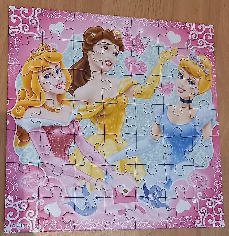 Puzzle: Ravensburger Puzzle Set, Princess, 3x49 – Usato da Nussbaumen AG venduto da myb_ymy9 2