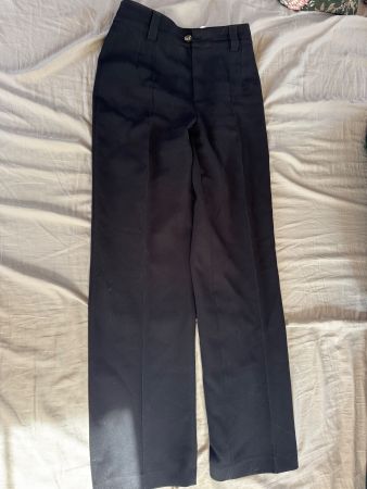 Zara High Waist Black Trousers - Size S - Great Condition