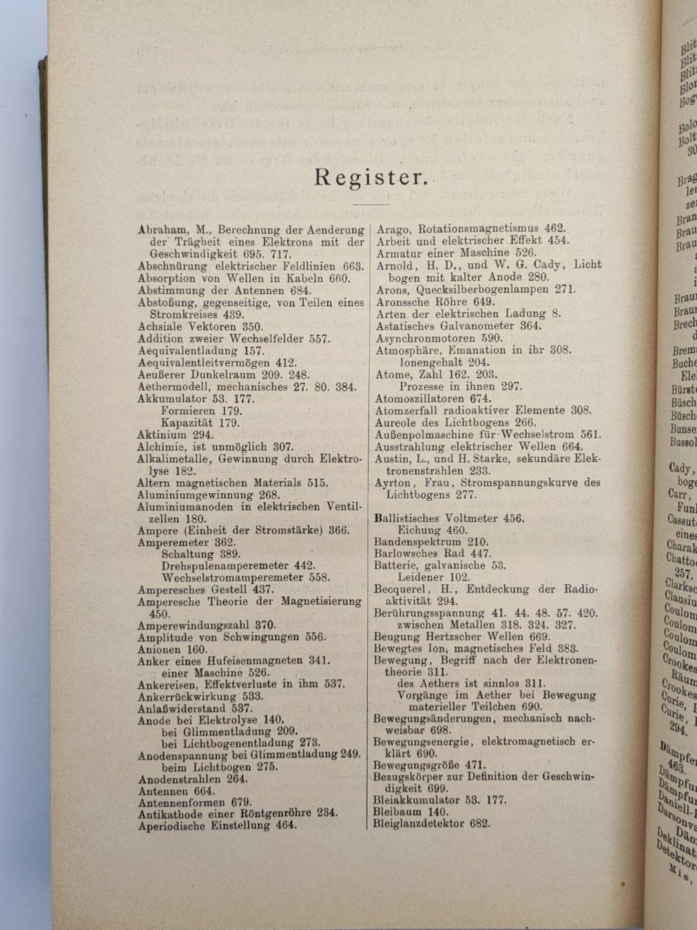 Libri: ELEKTRIZITÄT - MAGNETISMUS - 1910 – Usato da Goldach venduto da Gaip 7