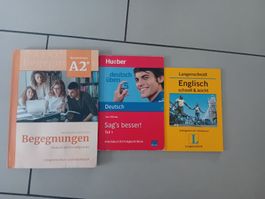3 Language Books German A2+ and English