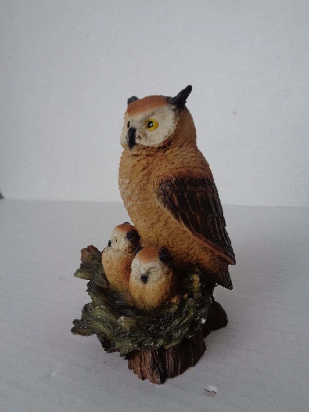 Figurines: Eule mit Nachwuchs - Polyresin-Figur – D'occasion à Chur par omonia 4