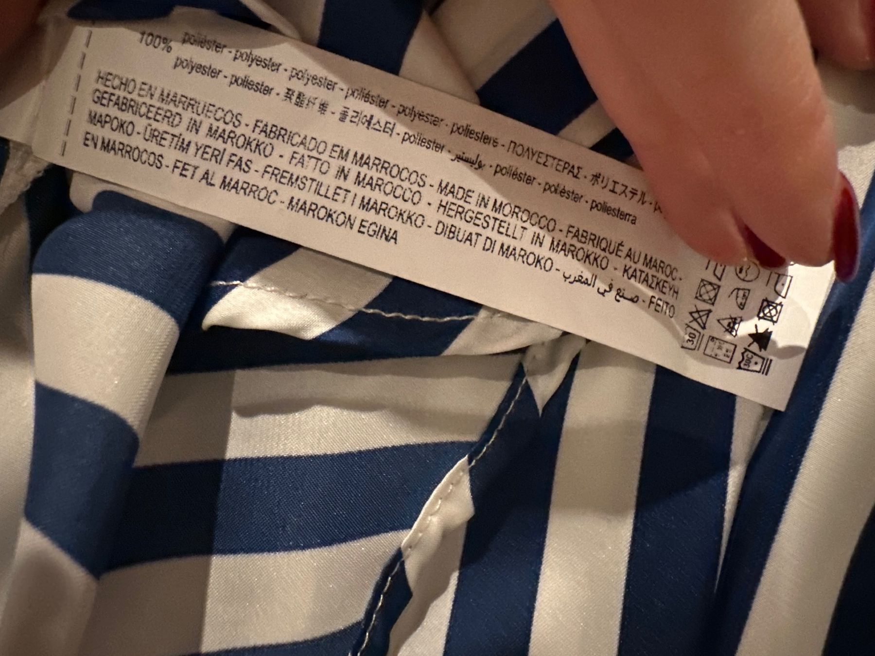 Zara Camicette: Zara Bluse, gestreift, Grösse S, neuwertig – Nuovo (secondo la descrizione) da Zürich venduto da cfh_cg22 3