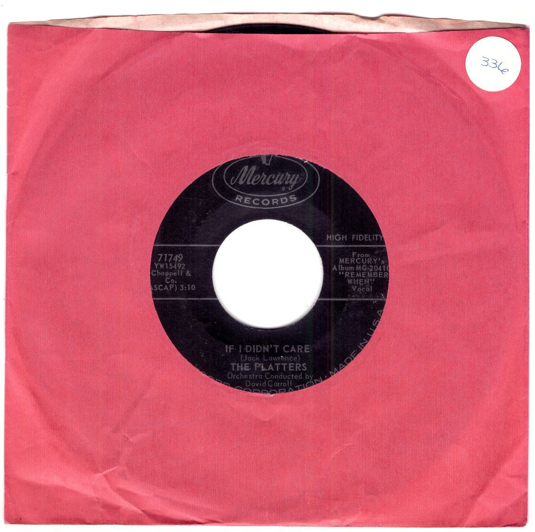 Vinyles: THE PLATTERS – D'occasion à Bassersdorf par house-of-vinyl
