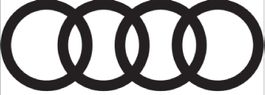 Audi Ring Gross Format Aufkleber