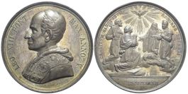 Rom, Leo XIII., Silbermedaille AN V (1882)