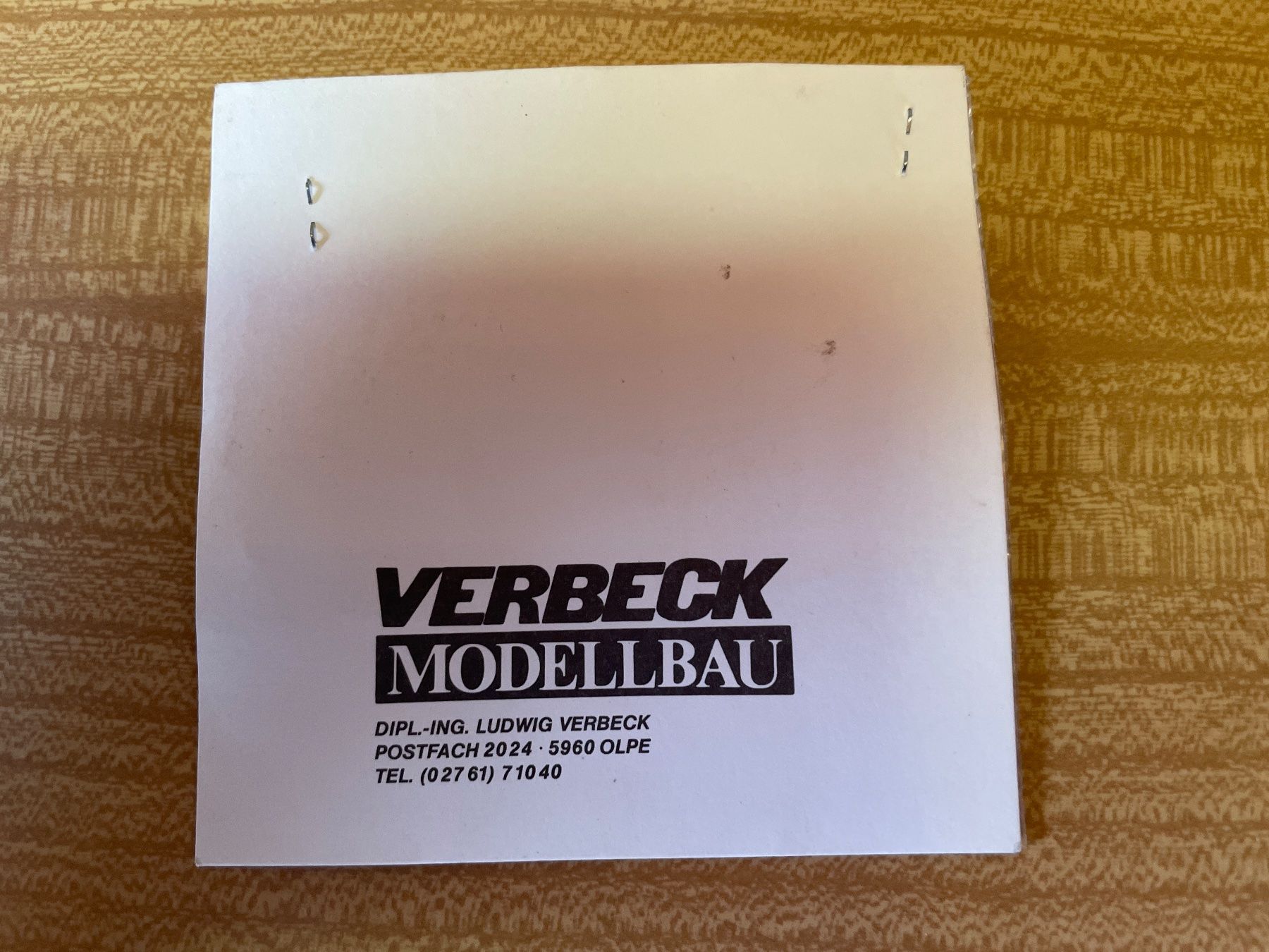 Modelleisenbahnen: Verbeck Modellbau Bauteile 830 03 16 – Neu (gemäss Beschreibung) aus Suhr von Daneli7 1
