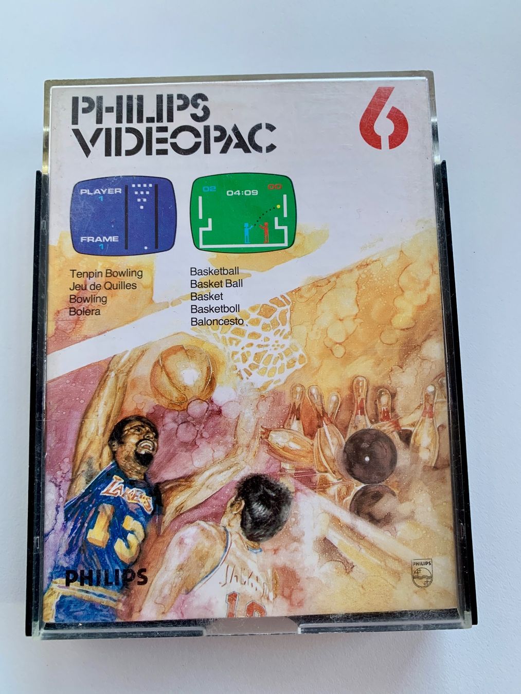 Giochi: Philips Videopac: 6 - Bowling, Basketball – Usato da Kaiseraugst venduto da Marsupower 2