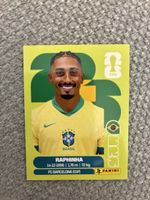Raphinha Panini Sticker Brasil Top Zustand