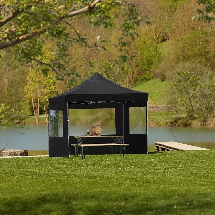 Faltbarer Garten Pavillon 3x3m mit 4 Se Kaufen auf Ricardo