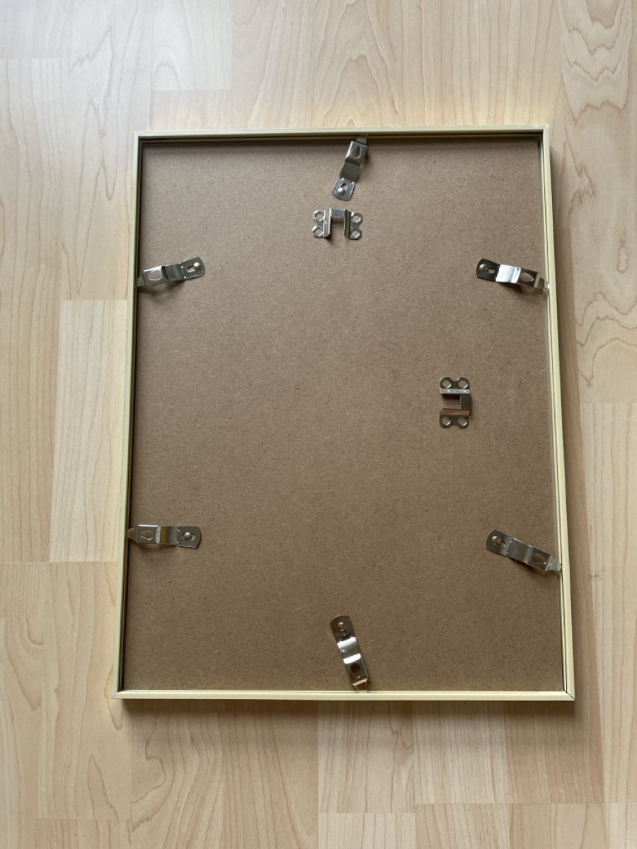 Cornici: 4 goldige Bilderrahmen, 30 x 40 cm – Usato da Sissach venduto da nelimas 1