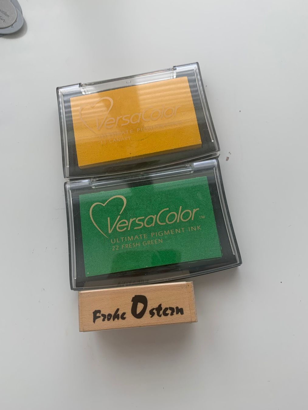 Timbri: Ostet Stempel mit zwei Kissen – Usato da Buelach venduto da Joeggu0