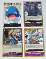 One Piece Luffy Events + Laboon 4 Karten Lot