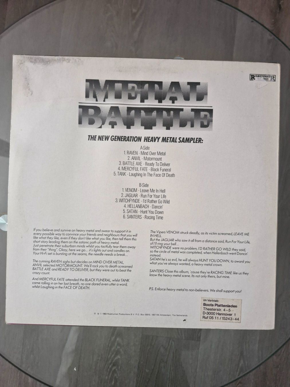 Dischi in vinile: LP - Metal Battle - Sampler - Heavy Metal – Usato da Aadorf venduto da MediaGuru 1