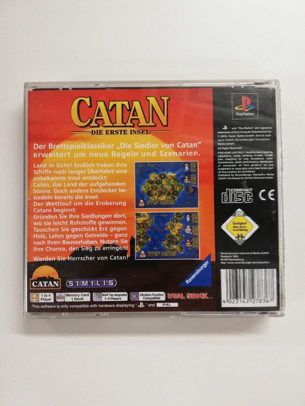 Sony Giochi: Catan die erste Insel / Sony PS1 PSX – Usato da St. Gallen venduto da zorro_dc 1