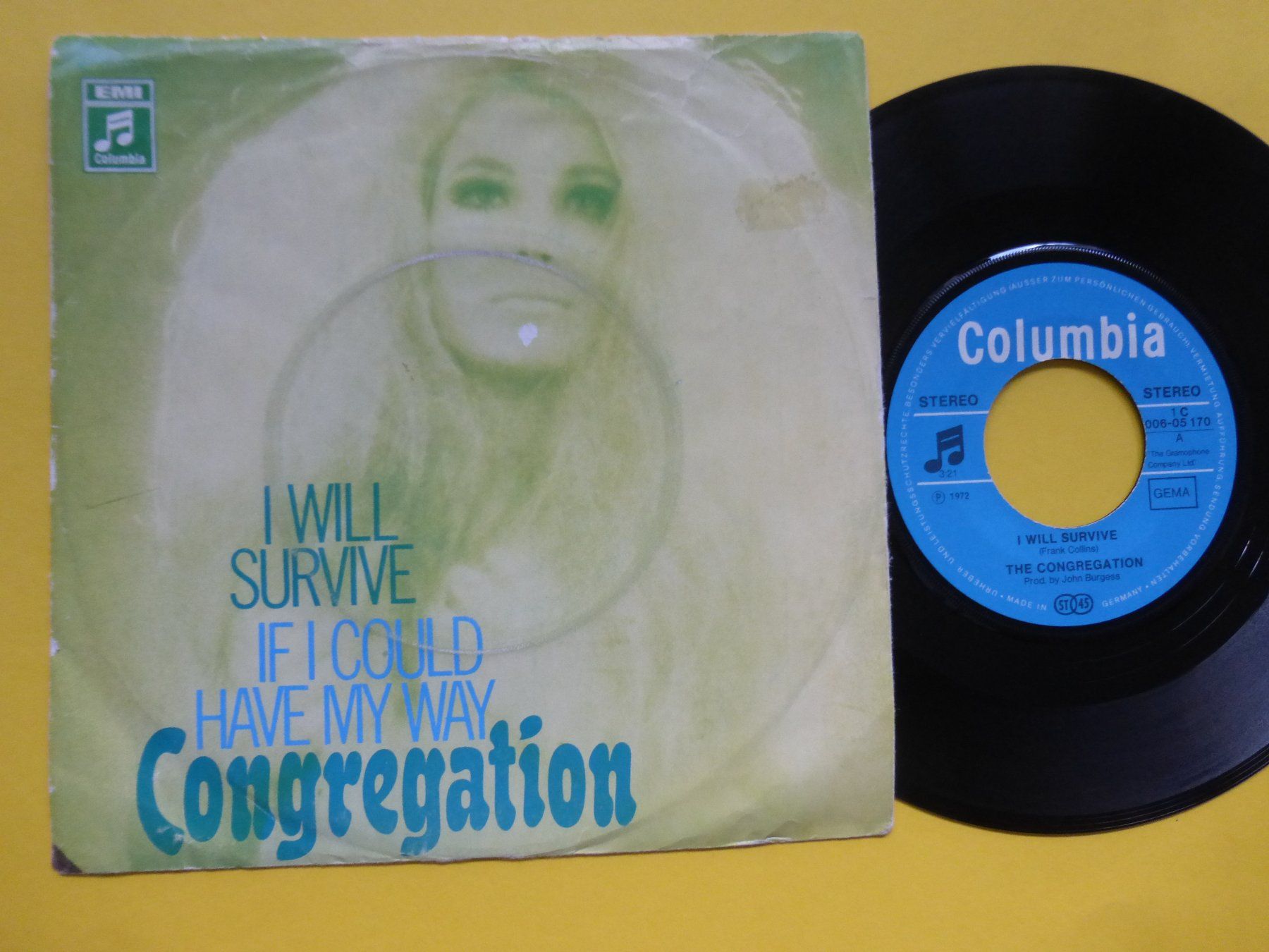 Dischi in vinile: The Congregation – I Will Survive – Usato da Zürich venduto da Swiss57
