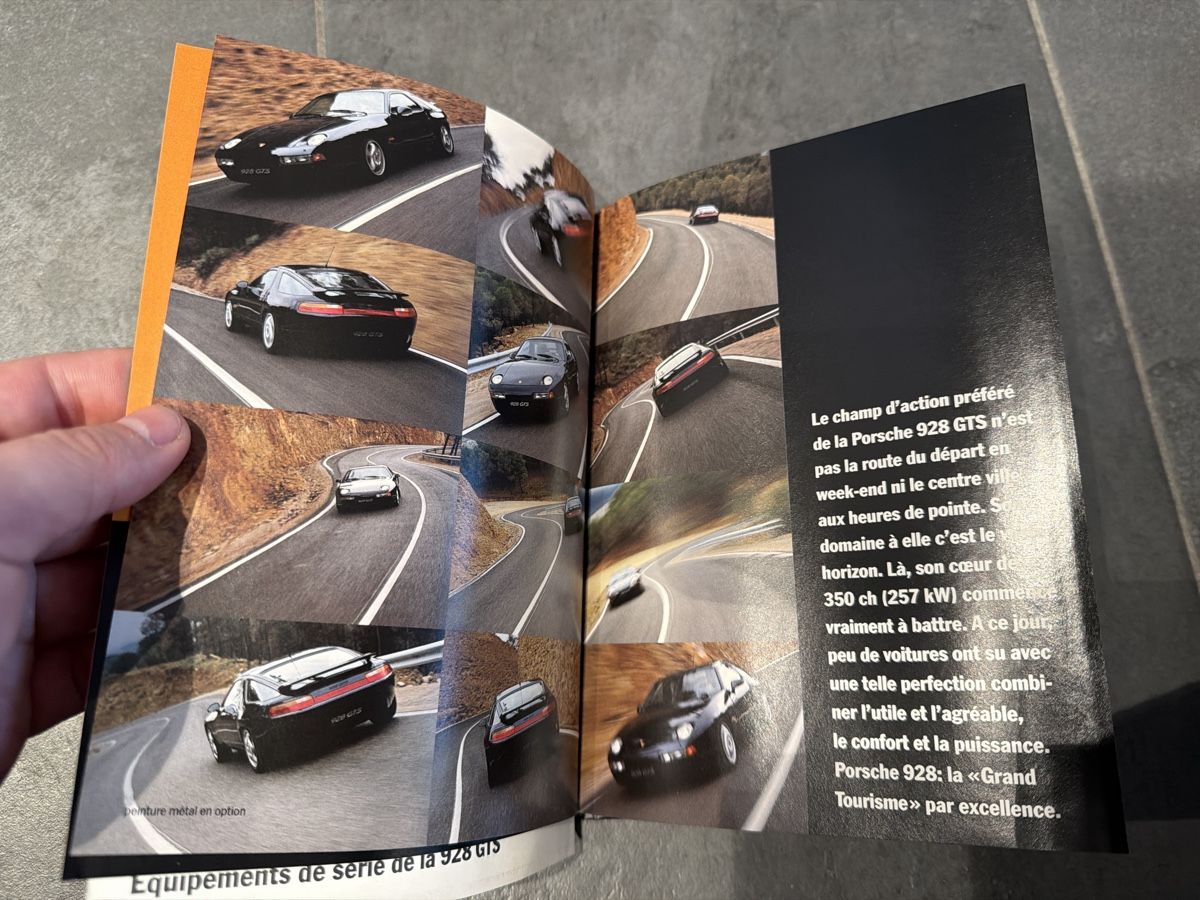Porsche Documenti: Broschüre: Porsche 928 GTS – Usato da Wolfwil venduto da Rolex1 5