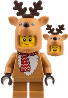 LEGO City cty1932 Child - Girl, Reindeer Costume, Red Scarf