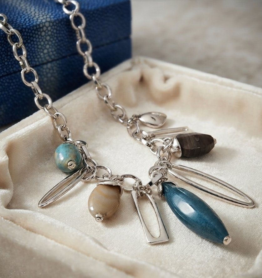 Catenine: Raffiniert  Designer Collier von A&C- Neu – Nuovo e nell'imballaggio originale da Uetikon am See venduto da Springdream