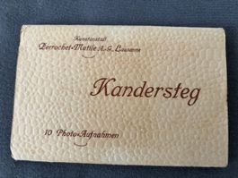 Postkarten-Buch Kandersteg
