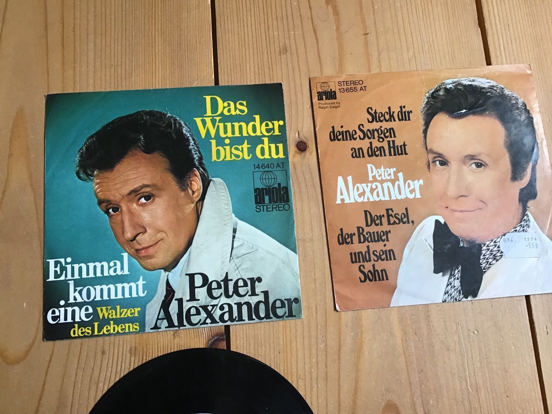 Dischi in vinile: single peter alexander + 2 hüllen – Usato da liestal venduto da makai05 1