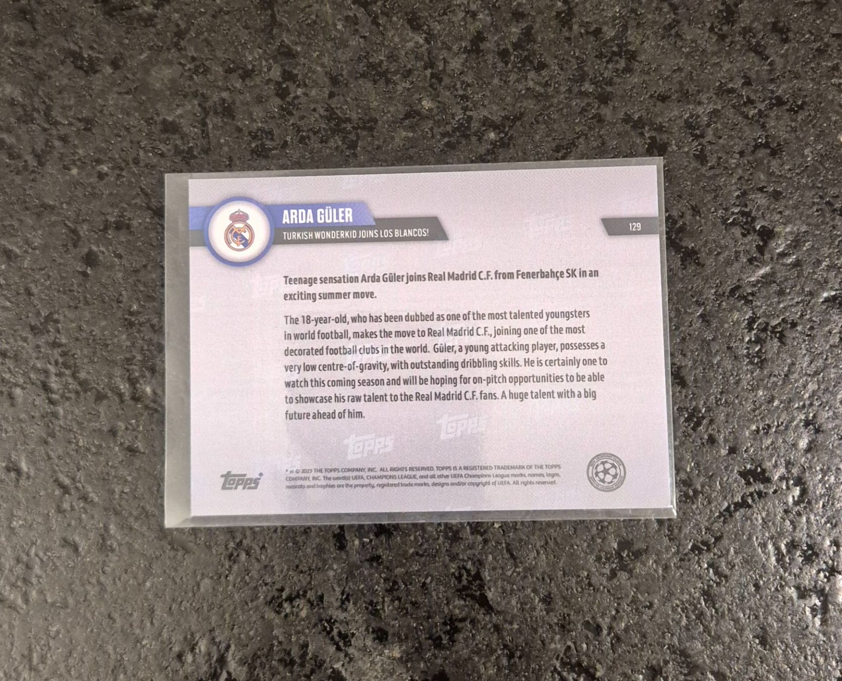 Topps Carte collezionabili: Arda Güler - Real Madrid - Topps – Nuovo (secondo la descrizione) da Burg AG venduto da Danoe 1