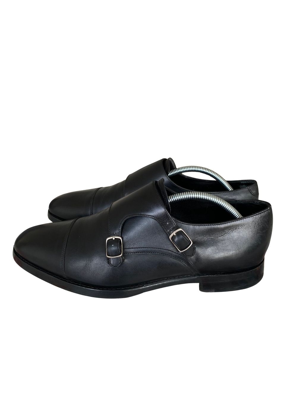 Loake Scarpe da uomo: Loake Cannon Double Monk | Schwarz | EU 43 | Wie neu – Nuovo (secondo la descrizione) da Einsiedeln venduto da secondhand_dave 1