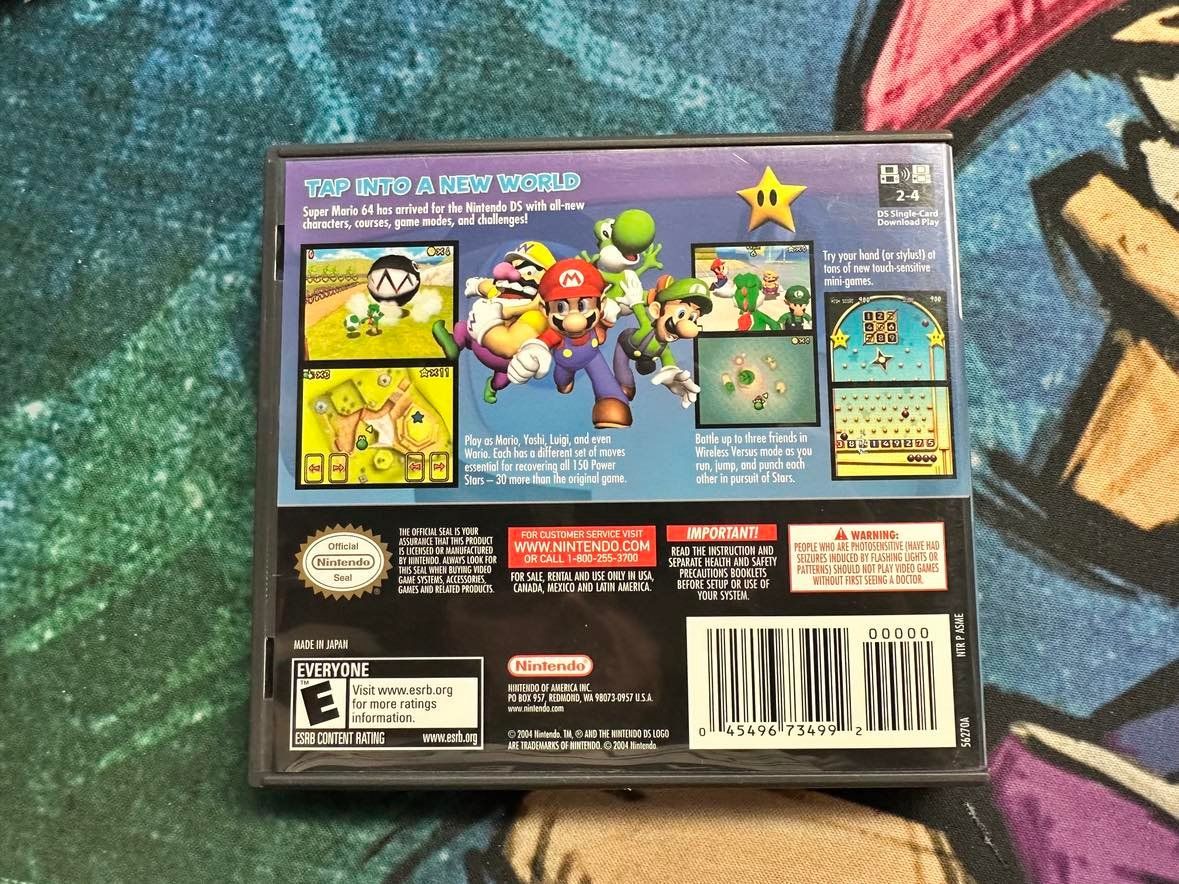 Nintendo Spiele: Super Mario 64 DS Nintendo DS – Gebraucht aus Giubiasco von  1