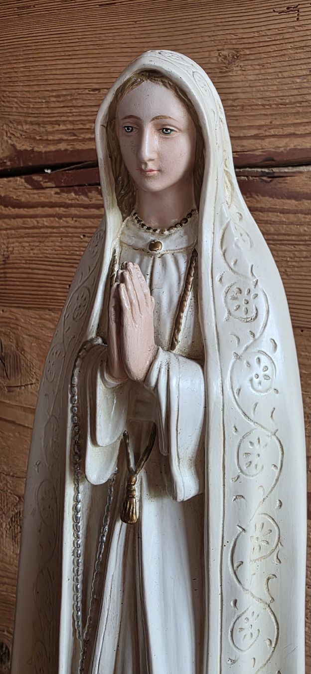 Statuette: Madonna Statue mit Signatur – Usato da Wolfhalden venduto da Nati-Nati 2