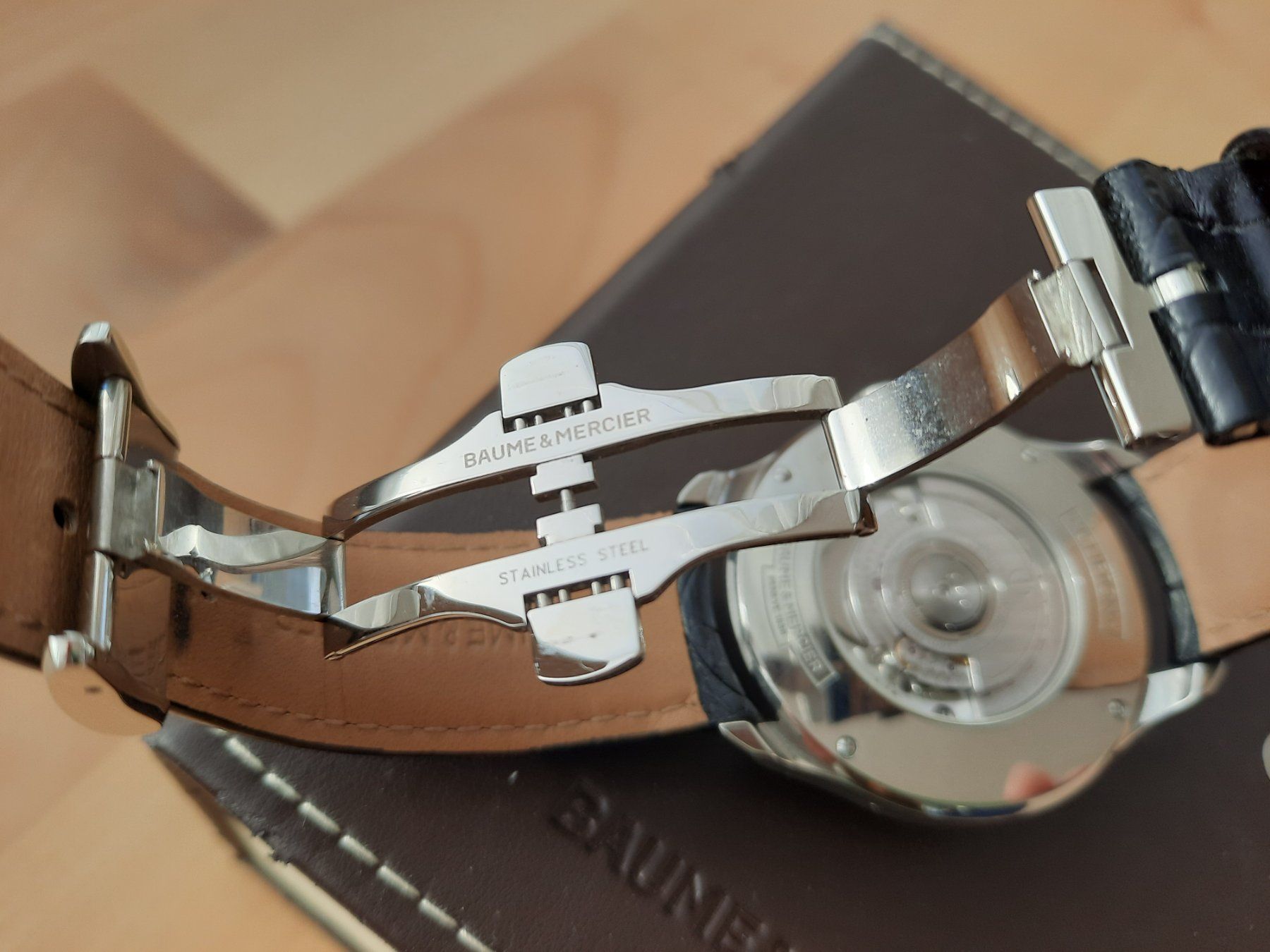 Baume & Mercier Orologi: Baume & Mercier Clifton Automatic Moonphase MOA10055 FullSet – Nuovo (secondo la descrizione) da Tennwil venduto da Zetti07 9