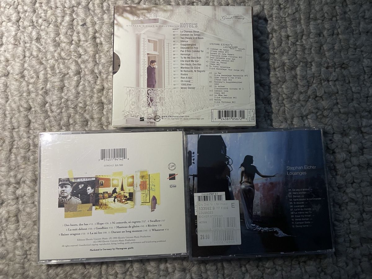 CDs: 3x Stephan Eicher  – Neuf (Voir description) à Reinach AG par trigger7811 2