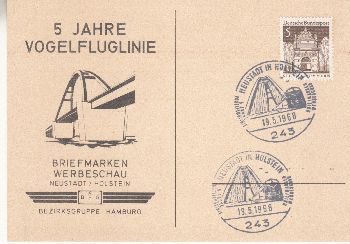 Tutti i francobolli: Eisenbahn Deutschland 7 Stk. – Usato da Bürglen TG venduto da StampGraf 3