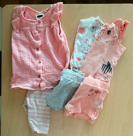Lot vêtements fille Lily et Dan taille 74/80
