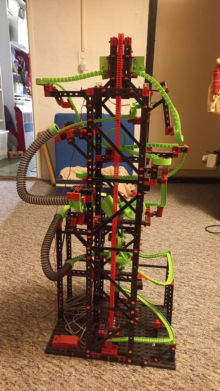 Fischer Kit di costruzioni: Fischer Technik L2 Kugelbahn – Usato da Bettlach venduto da dbkraehenbuehl 1