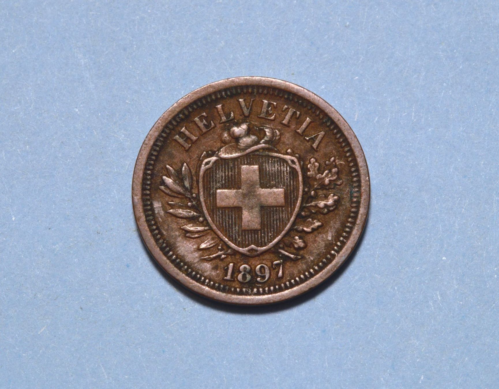 Tutti le monete: 1 Rappen 1897 – Usato da Oberglatt ZH venduto da dil_85sh