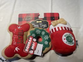 Christmas Dog Toys, Chewable, New with Tag, Gift Idea