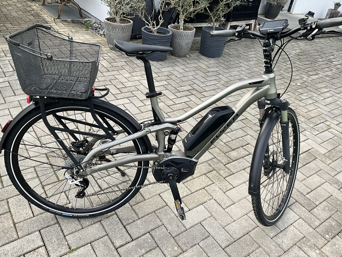 Flyer Biciclette: Flyer TX 7.70 mit Nyon Display E-Bike – Usato da Wikon venduto da uenc4 8
