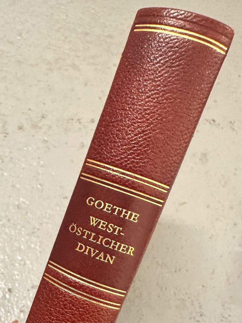 Bücher: Goethe West-Östlicher Divan – Gebraucht aus Vaduz von valeole 1