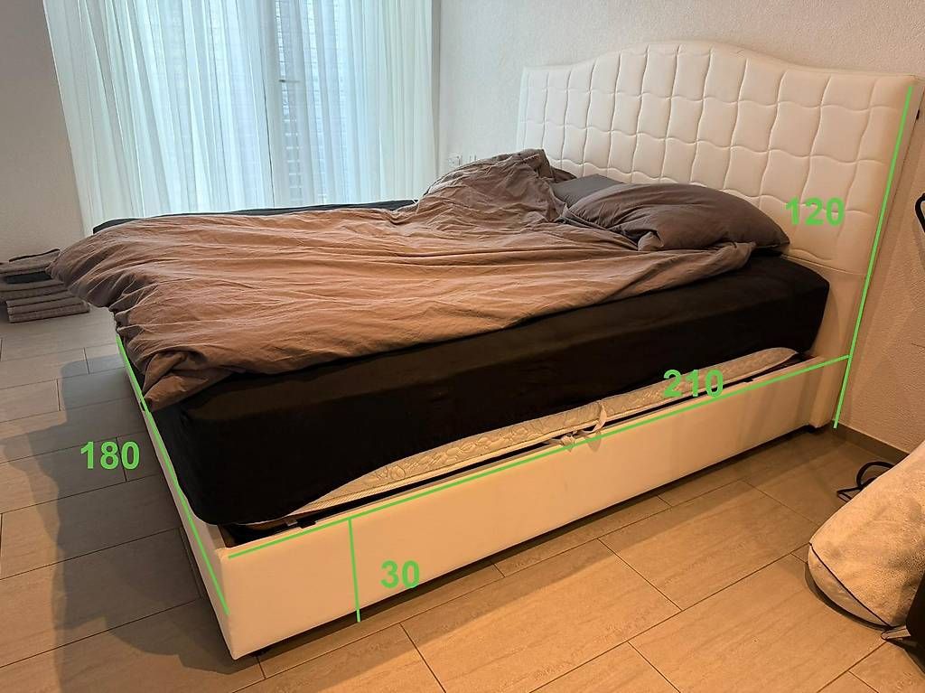 Letti: Bett mit Stauraum 50.- – Usato da Lufingen venduto da Ricardo1991