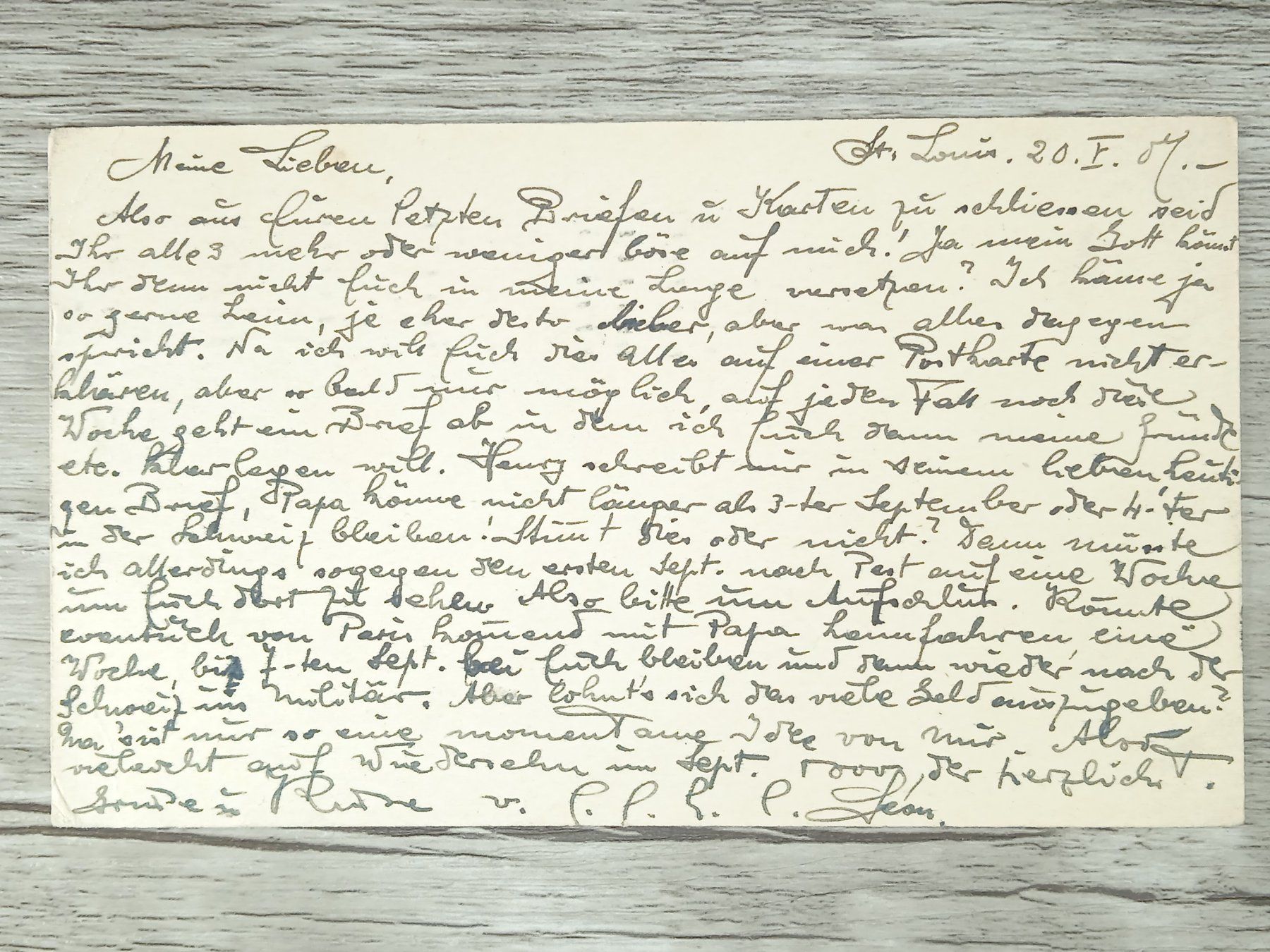 Alle Briefmarken: TR05 Carte Postale + Timbre USA 1907 – Gebraucht aus Cousset von Patrick_Collections 1