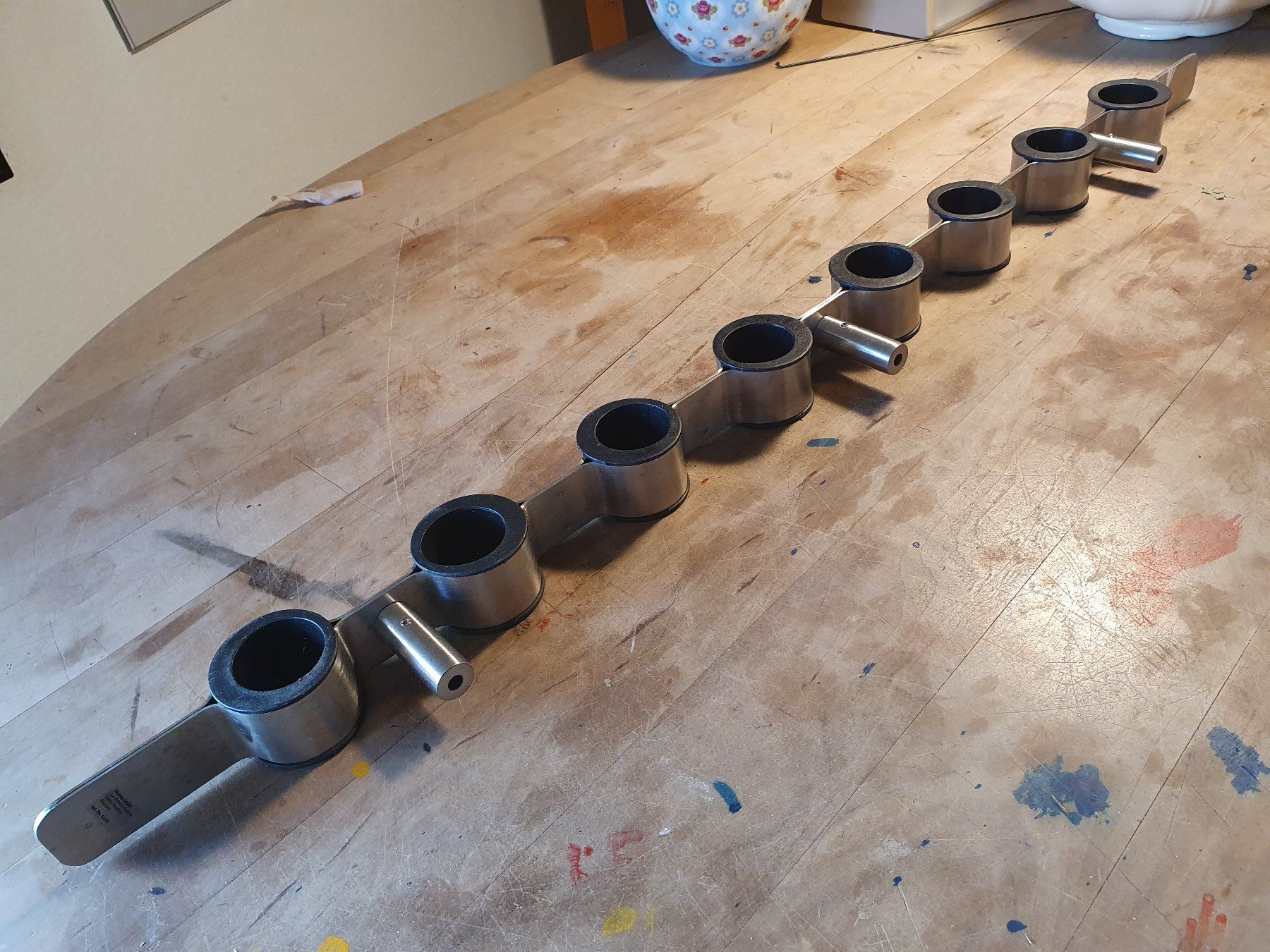 Portabottiglie: Weinflaschenhalter Edelstahl – Usato da Zürich venduto da loosebone 1