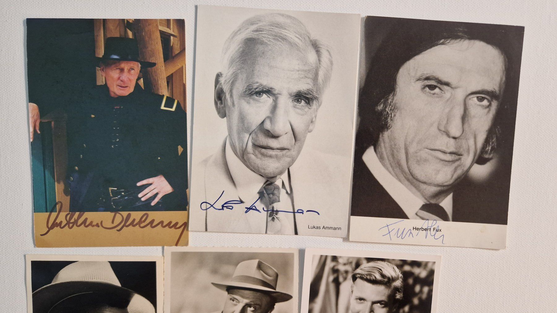 Autografi: 20 Original Autogramme alt - Schauspieler CH / D (Package 2) – Usato da Salmsach venduto da aacs65 2