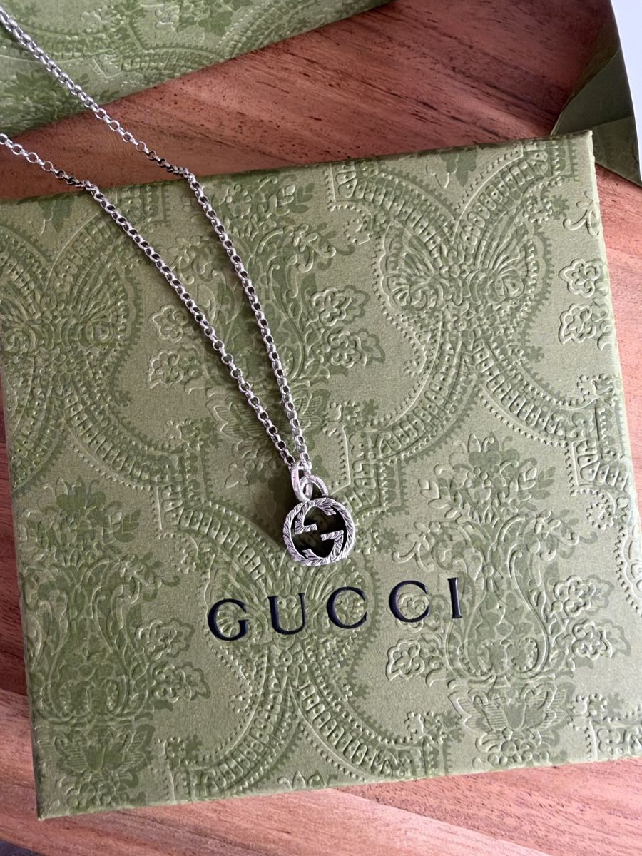 Gucci Ketten: Gucci Interlocking Halskette mit Anhänger – Gebraucht aus Frauenfeld von Realrob98 1