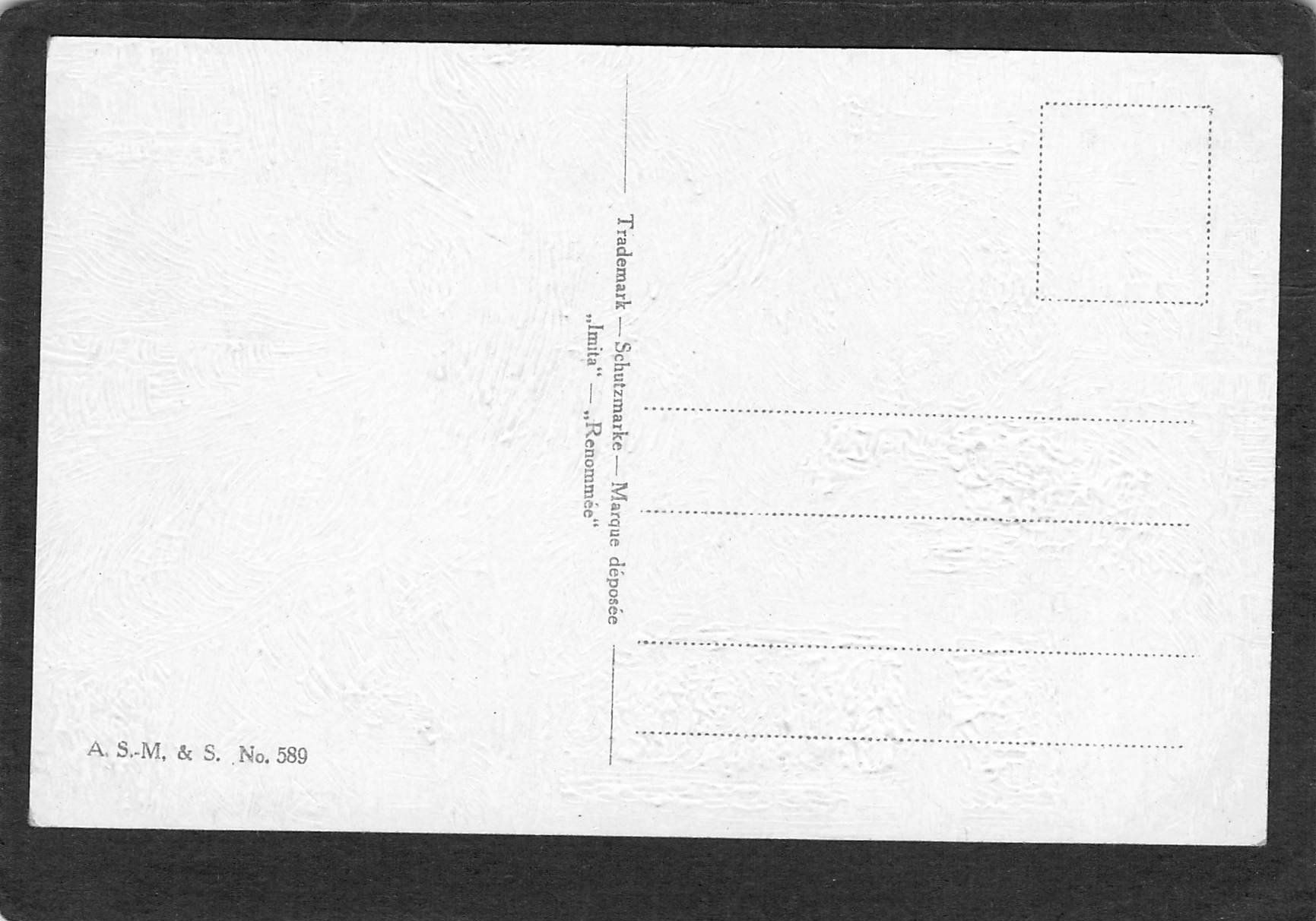 Cartoline postali: #Oelkunst - Postkarte , Mönch trinkt ein Glässchen Wein – Usato da Reichenburg venduto da Pipo-67 1