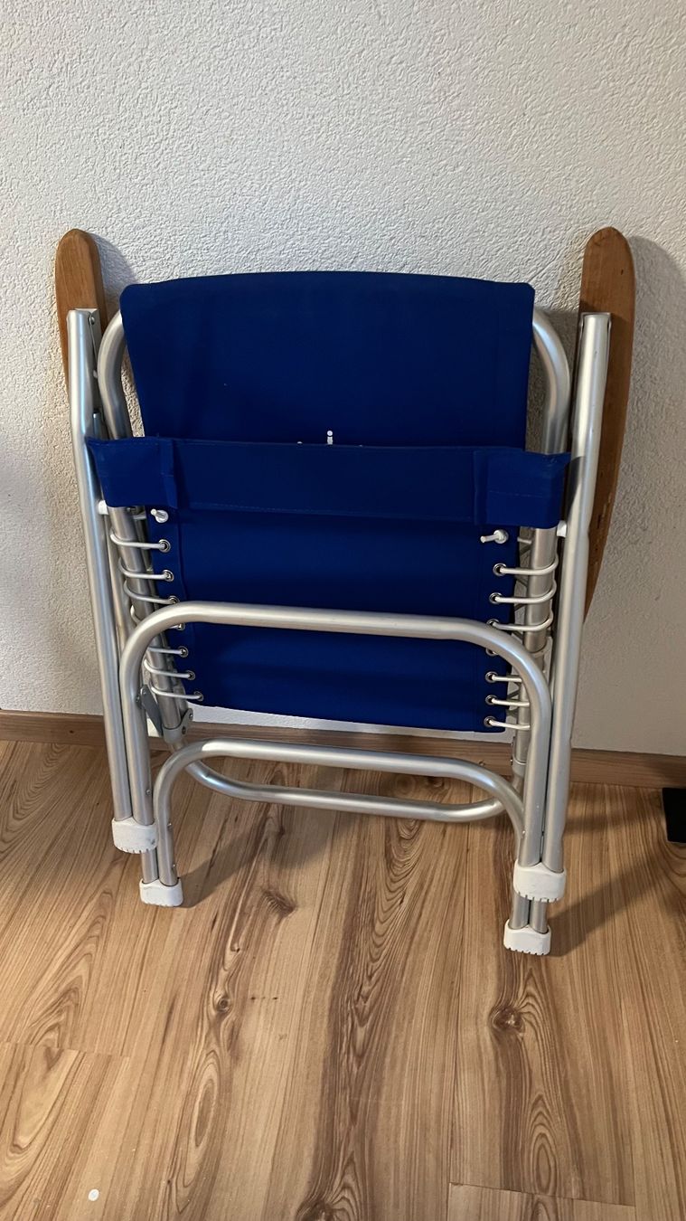 Sedie: 2 Schiffs Talamex Deckstuhl – Usato da Oberglatt ZH venduto da Hehesu 1