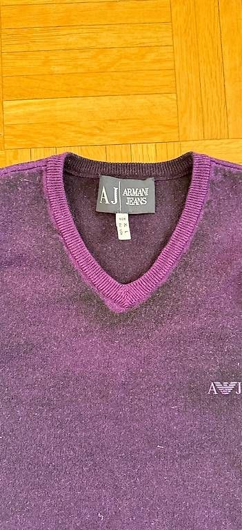 Maglioni & Felpe: Original Armani Jeans Pullover aus 100% Wolle / Grösse XL – Usato da Zürich venduto da R7788 1